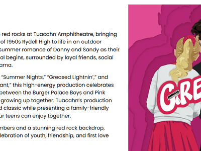 Tuacahn Tickets to Grease and Les Miserables