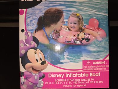 Minnie Mouse Inflatable Boat