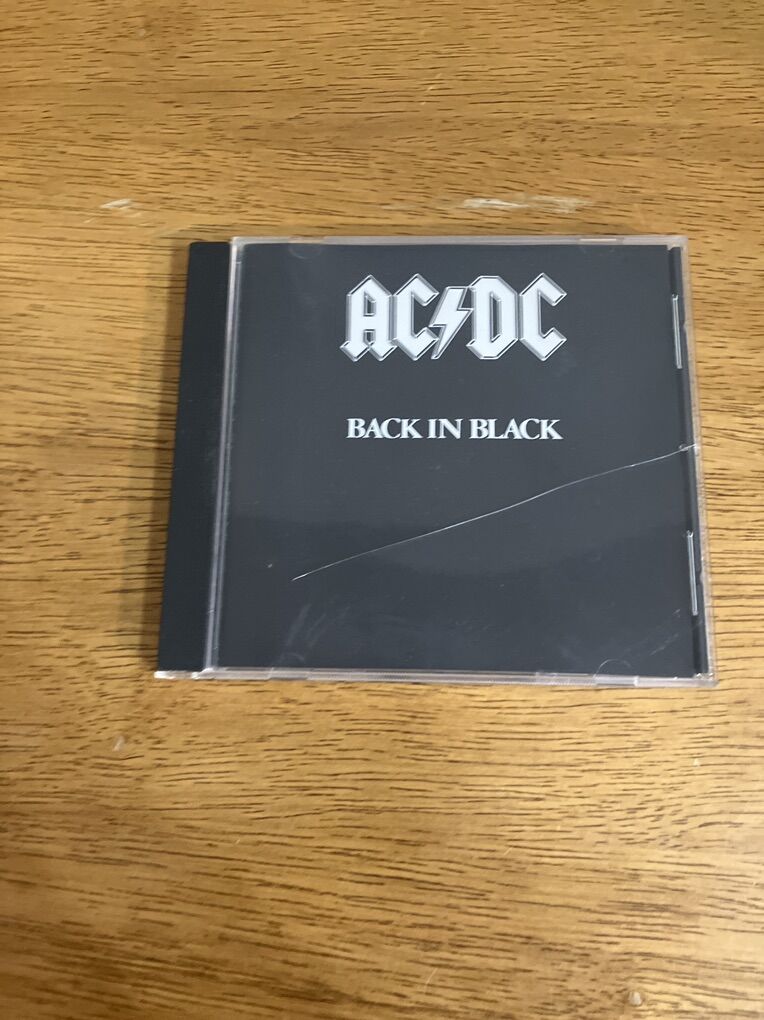 AC/DC CD: Back In Black