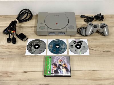 Sony PS1 4-Game FF8 Bundle