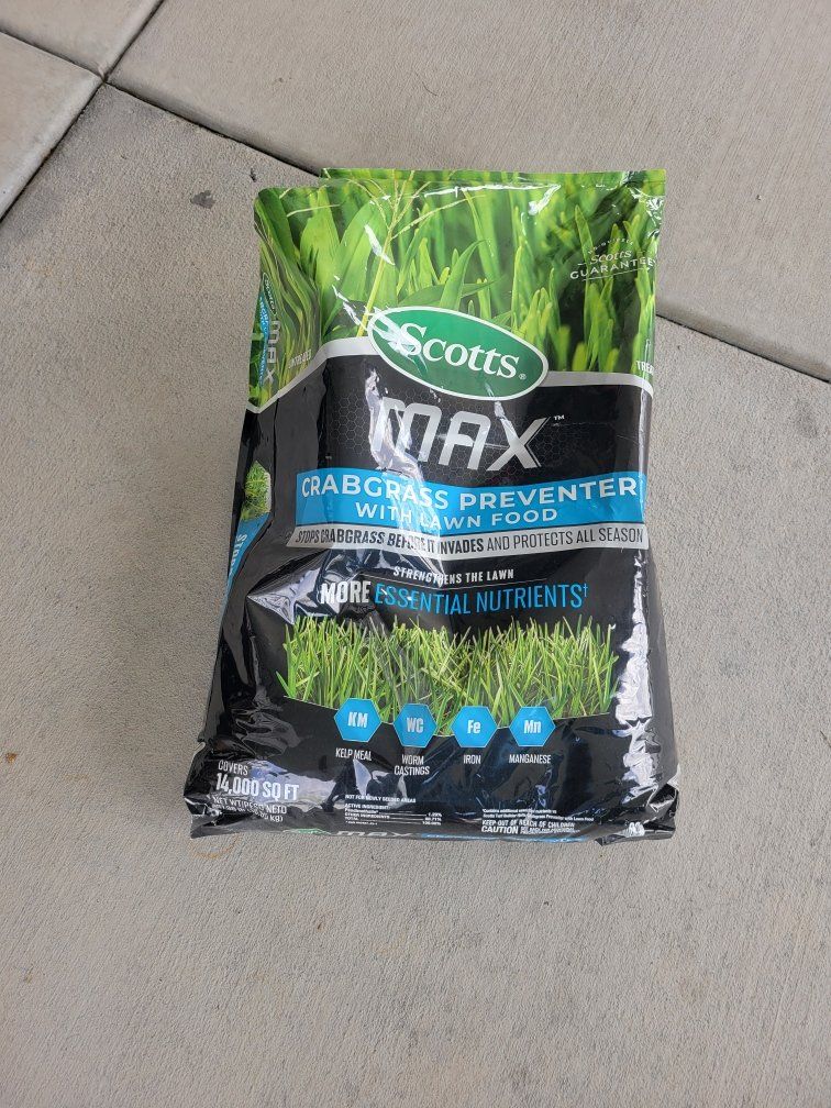 Scotts fertilizer first step