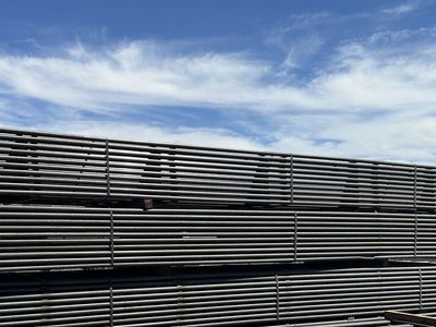 Continuous Fence Panel 1-1/2 inch OD 5 rail - 16 gauge wall thickness 4' x 20' - $159.95ea