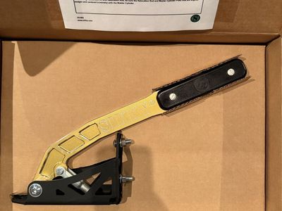 Sikky HEB-1-13 Pull-Back Style Hydraulic Handbrake Gold with Wilwood Master Cylinder