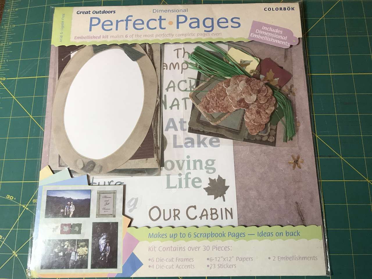 Great Outdoors Scrapbook Pages Kit by Colorbok NIP