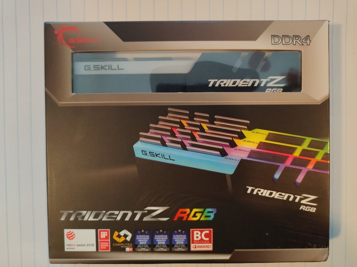 G.Skill ddr4 8x4 32 GB RAM
