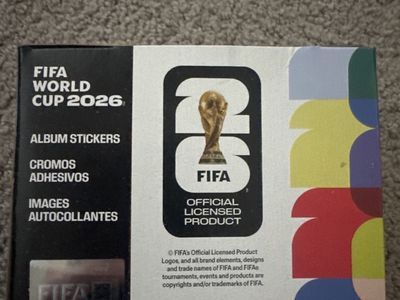 Panini FIFA World Cup 2026 Album Stickers - Sealed Box, 25 Packs (7 Stickers/Pack)