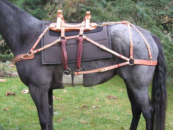 Custom Wool Pack Saddle Pad