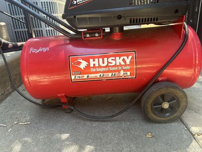 Husky 2.75 horse power compressor