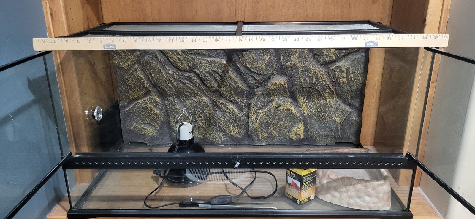 Exo Terra 50 gallon Reptile Terrarium