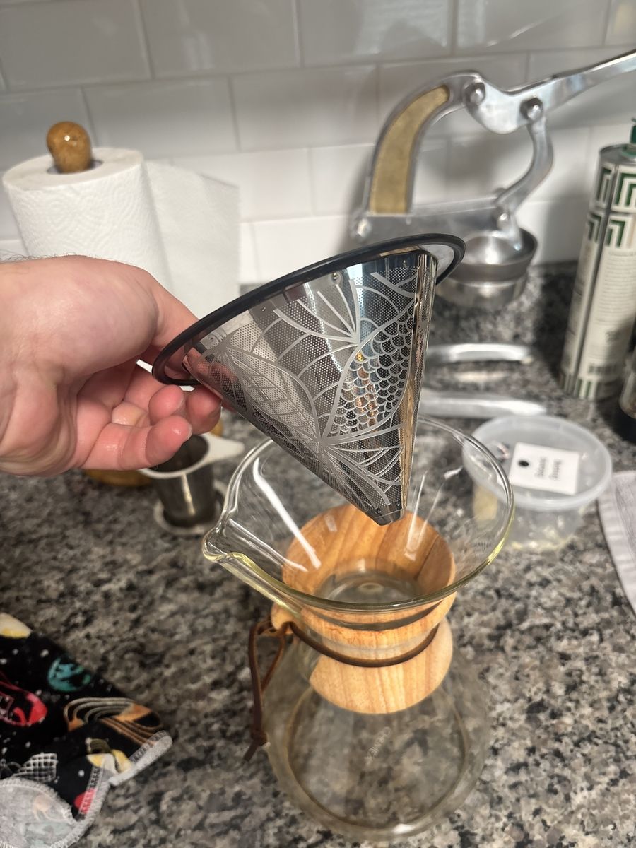 Pour over coffee