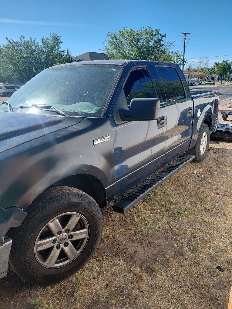Ford F-150 Pickup Truck, XLT Trim, 2004-2008 Model Year, Dark Blue