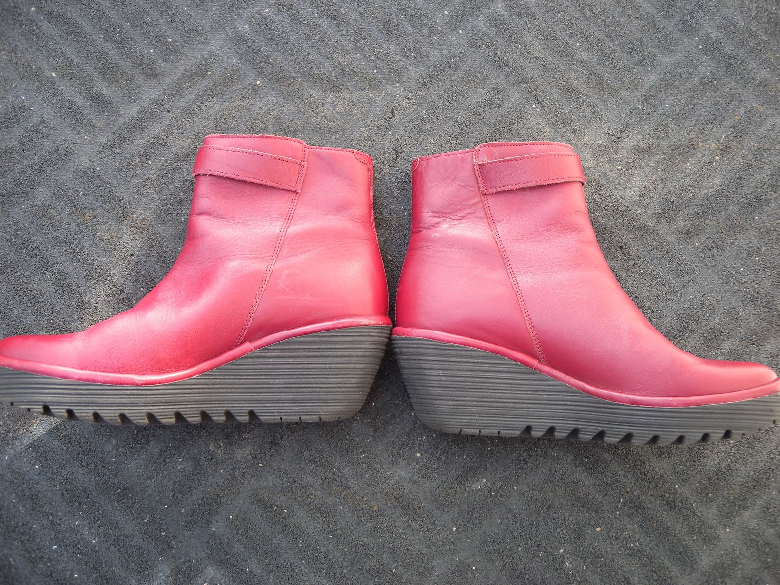 Fly London Wedge Booties