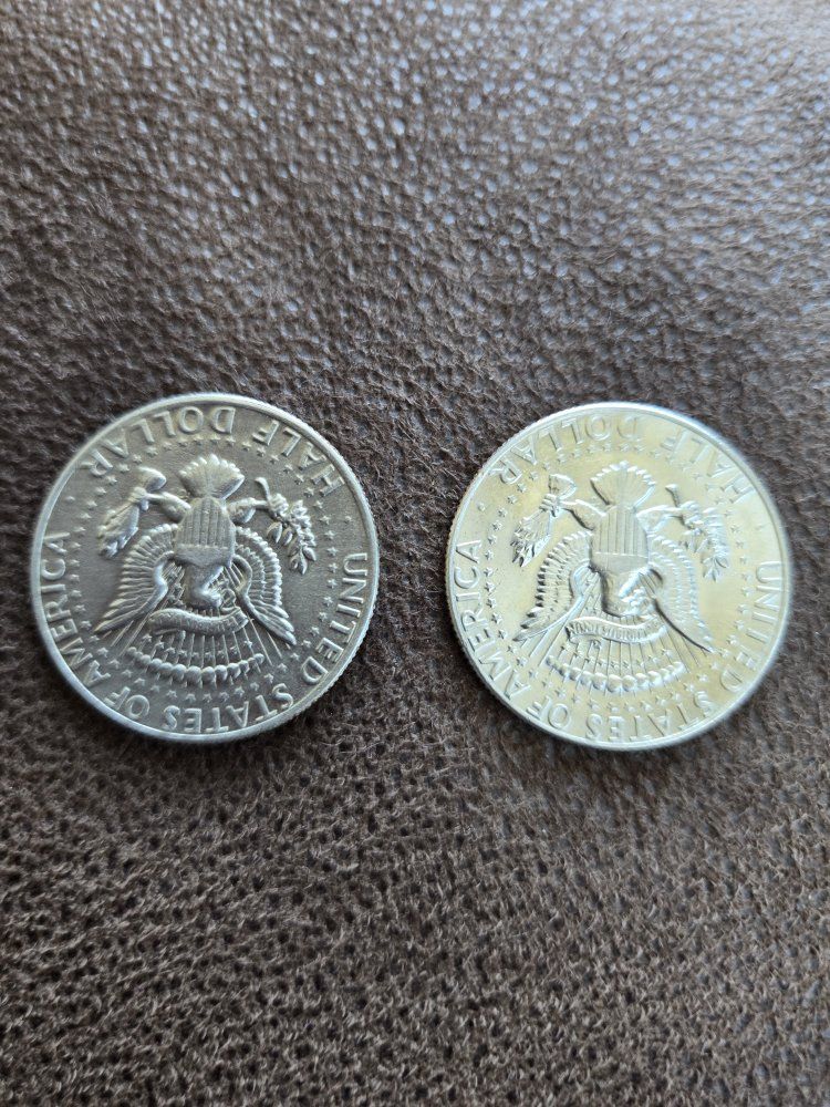 Collectible half dollar coins