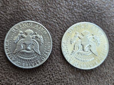 Collectible half dollar coins