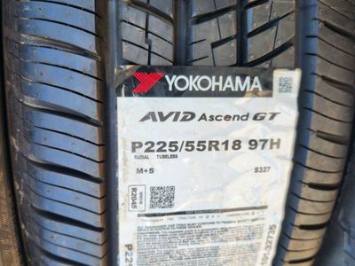 225/55r18 yokahama avid ascend gt