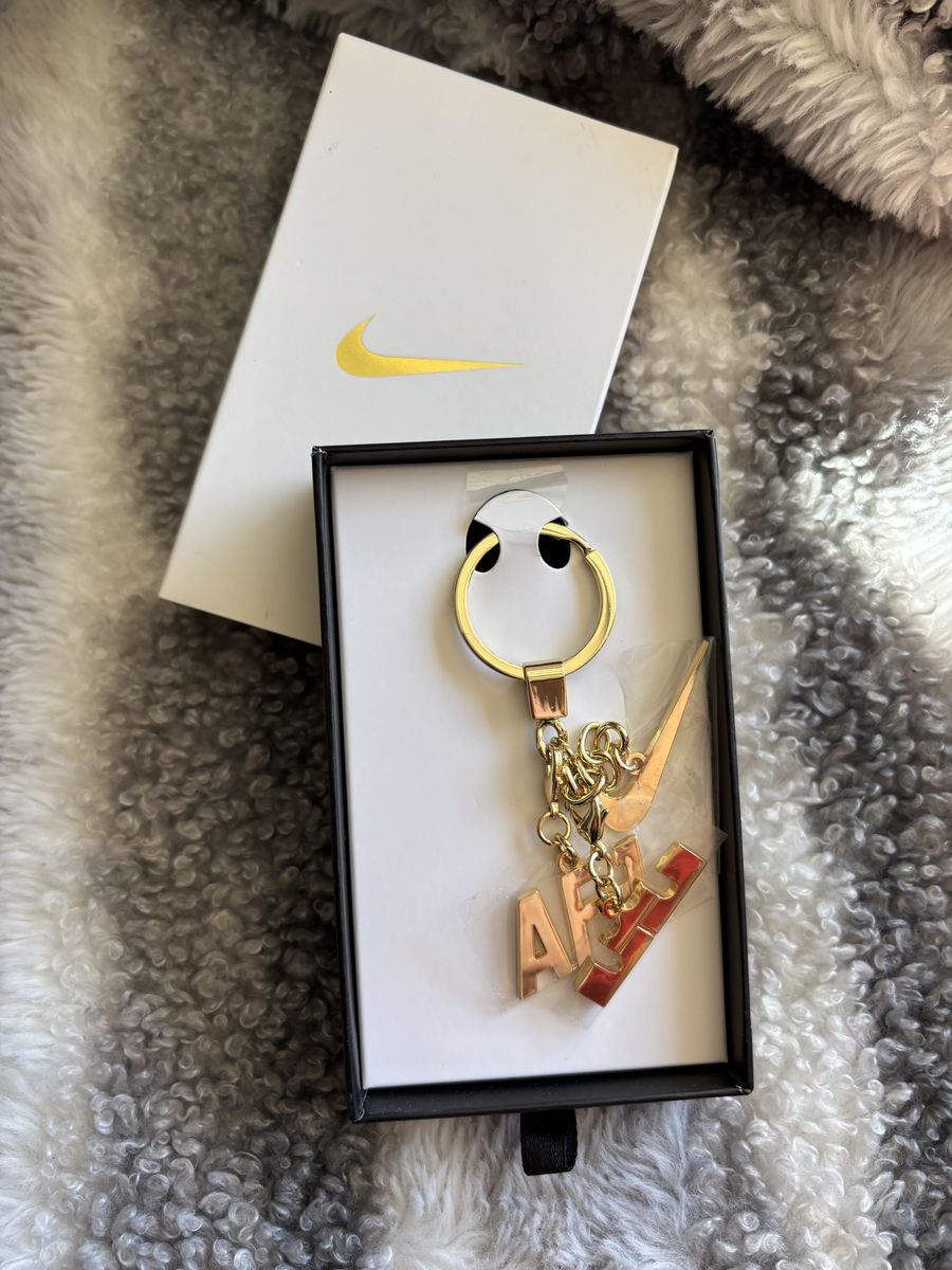 Nike Swoosh Keychain