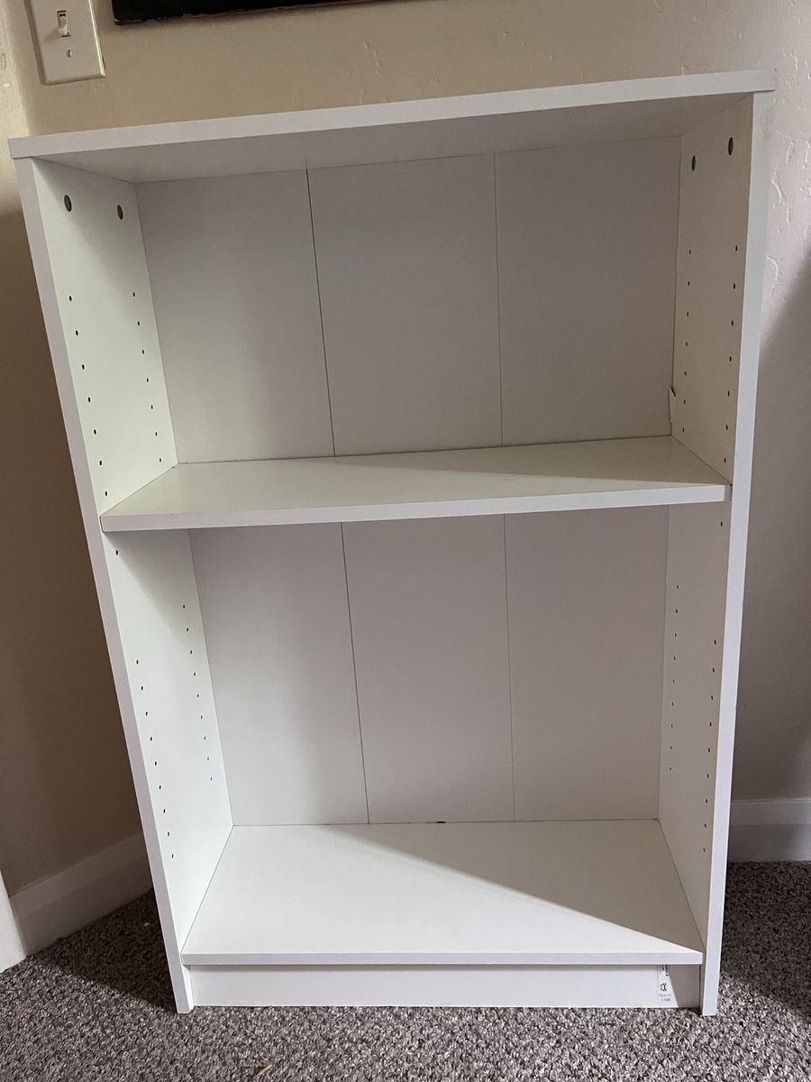 2 White Ikea Cabinets