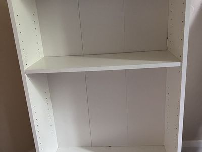2 White Ikea Cabinets