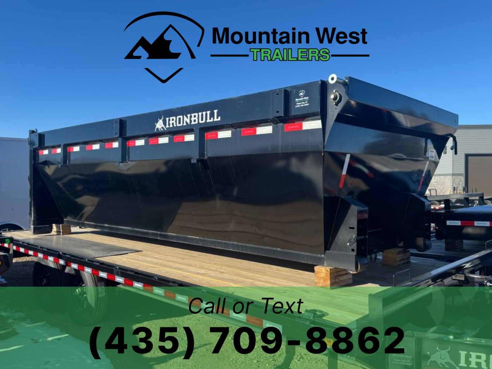 2026 Iron Bull 7X16 Roll-Off Bin for the Iron Bull DBG & DBB