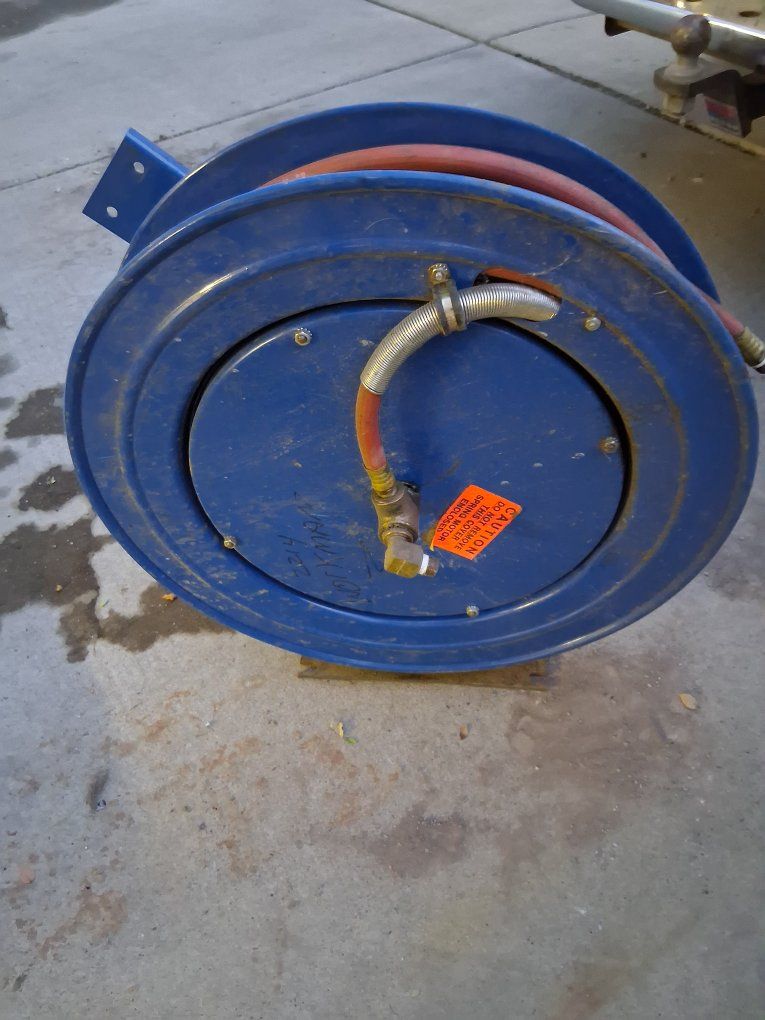 Heavy Duty Shop CoxReel Retractable Reel &50ft Hose!