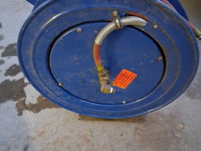 Heavy Duty Shop CoxReel Retractable Reel &50ft Hose!