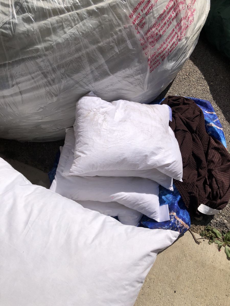 Random Pillows And A Cushion For Long Drives?