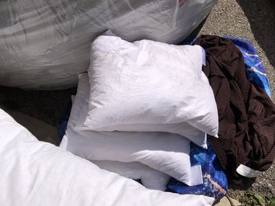 Random Pillows And A Cushion For Long Drives?