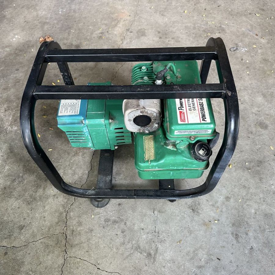 Coleman Powermate Powerbase Series Electric Generator 5HP Briggs & Stratton