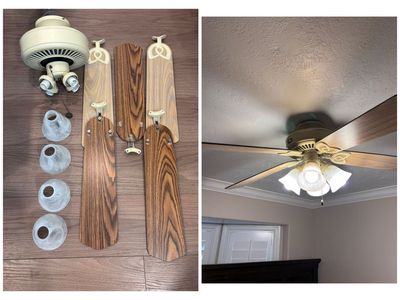 Ceiling Fan 52” Perfect If You Need To Cool Down!