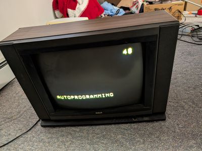 RCA CRT TV