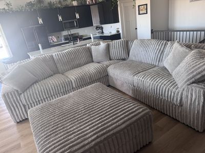 Sectional and Ottoman