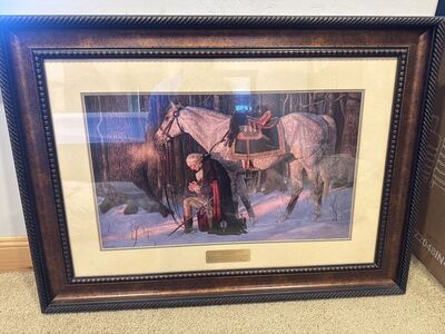 Valley Forge Georg Washington Picture