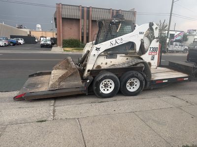 2016 hydraulic drop deck trailer