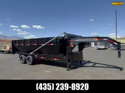 RawMaxx 7X20 20K RDX GN ROLL OFF Dump Trailer