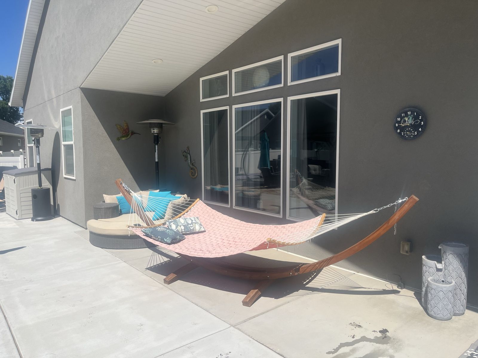 13 FT Wooden Hammock with Stand 