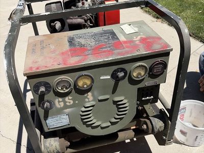 3000 watt diesel generator purchased at Hill Air Force Base. Been in storage.
