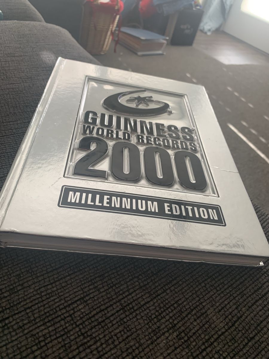 Guinness World Records 2000 Millennium Edition Hardcover Book