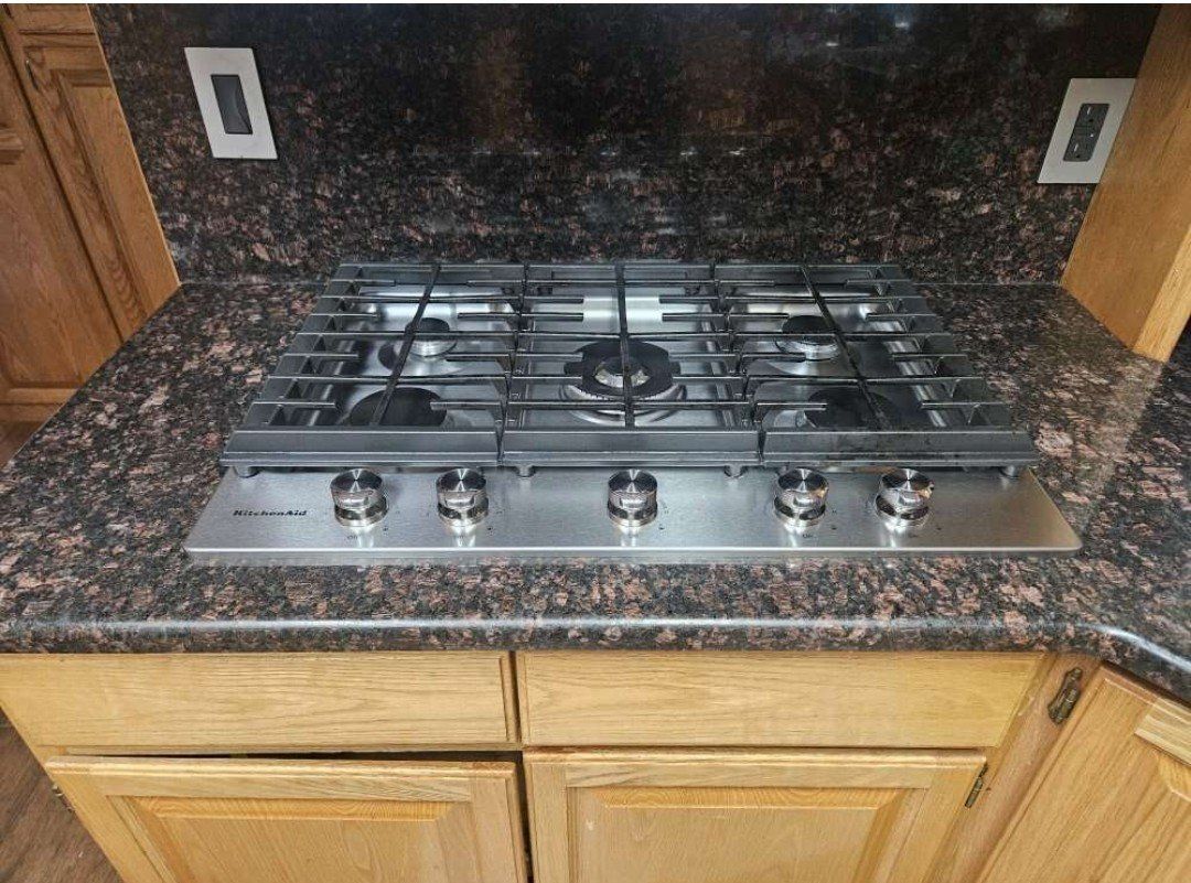 KitchenAid 5-Burner Stainless Steel Gas Cooktop
