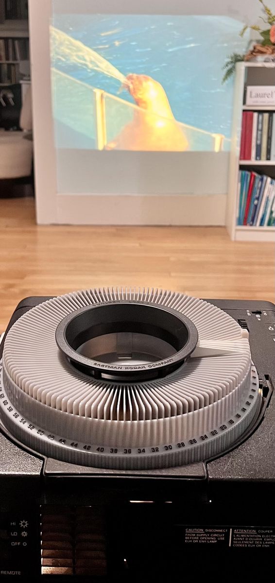 Leitz Pradolux RT 300 Slide Projector – Colorplan CF Lens – 12 Carousel Trays – Tested