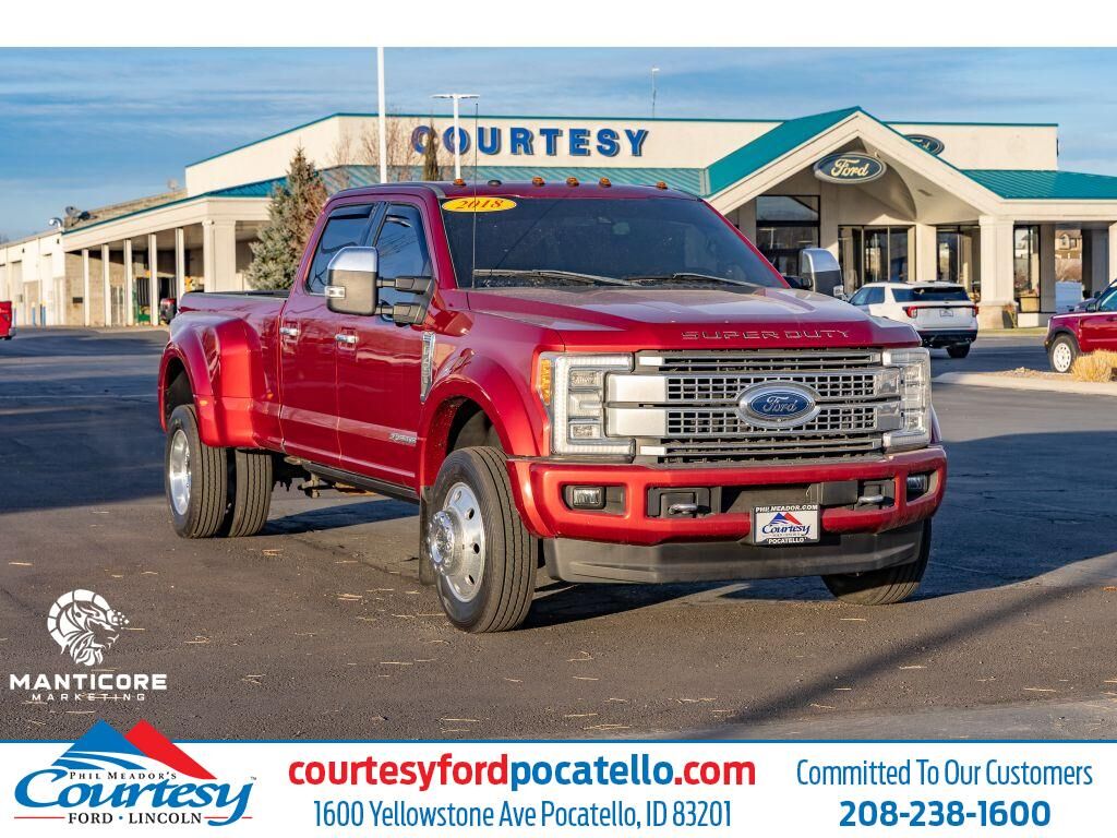 2018 Ford F-450 Super Duty Platinum