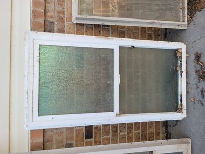 Window with privacy glass 23.5" X 47.5"