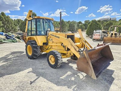 1985 John Deere 410B 4x4 Backhoe