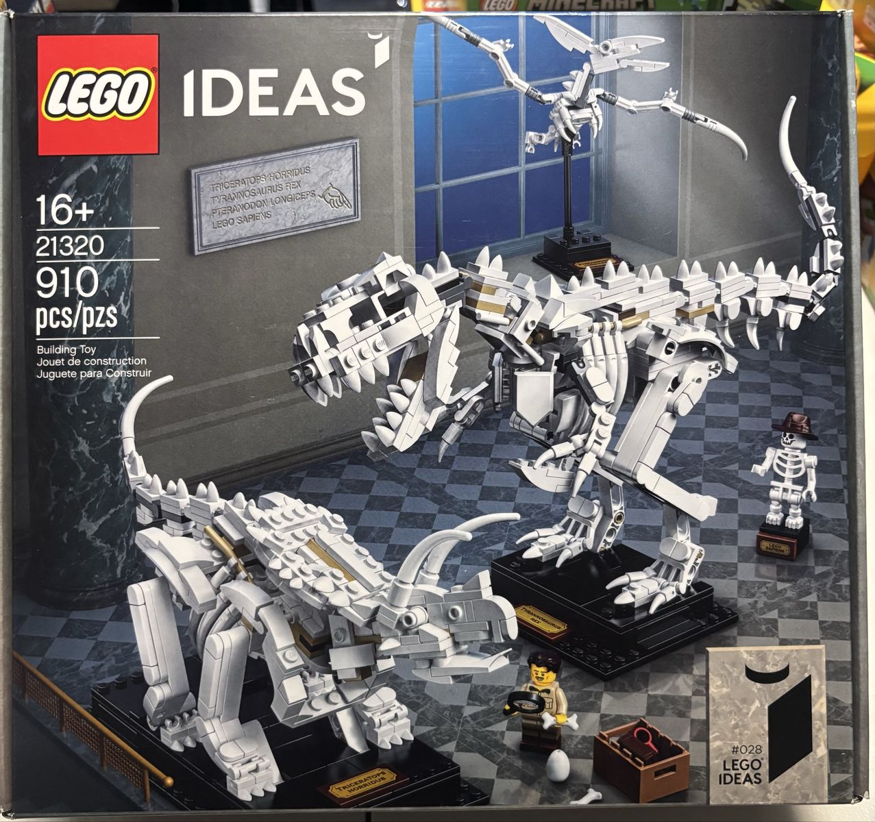 LEGO Ideas 21320 Dinosaur Fossils Building Set, ninjago, Jurassic world, dreamzz, city, and more