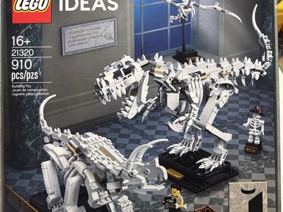 LEGO Ideas 21320 Dinosaur Fossils Building Set, ninjago, Jurassic world, dreamzz, city, and more