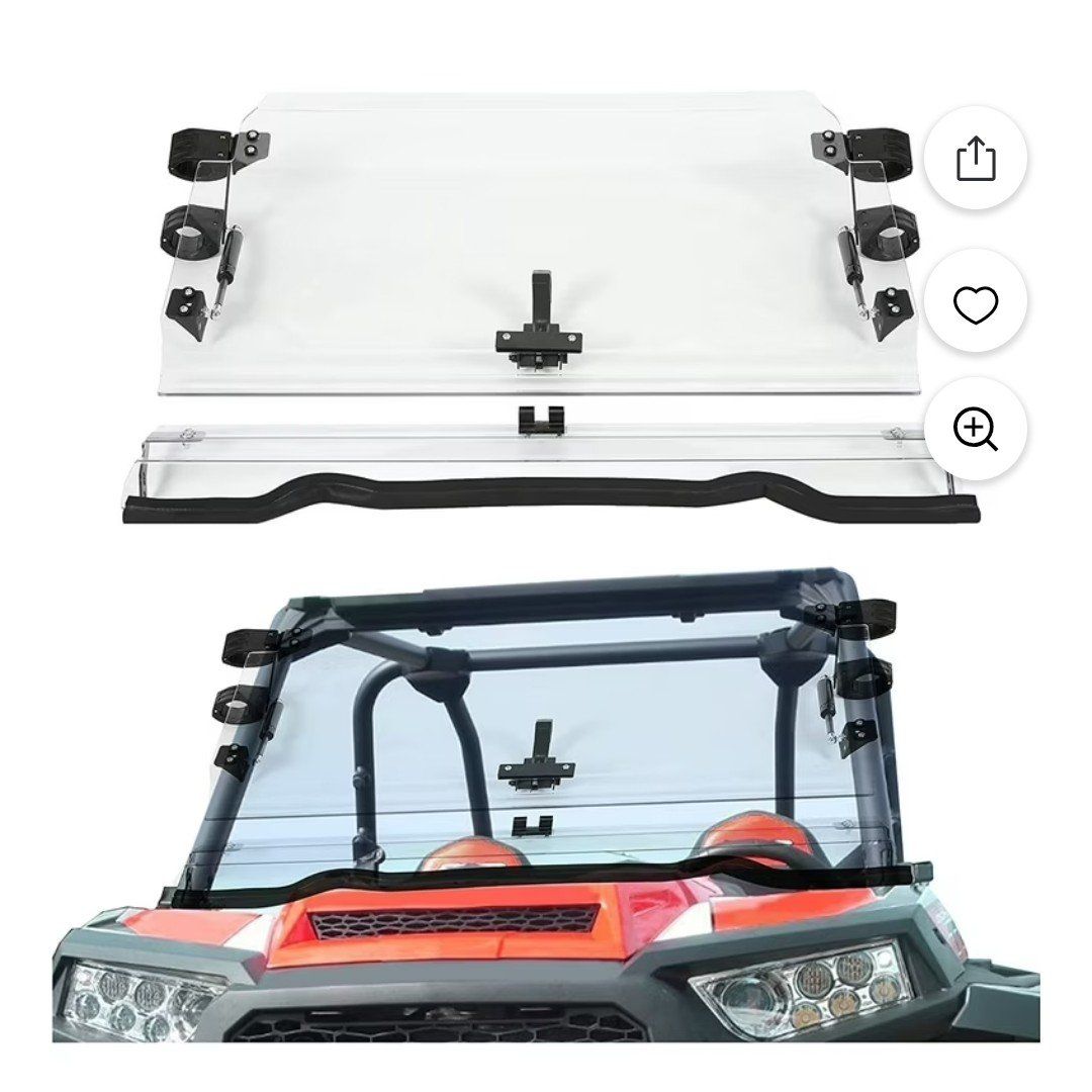 RZR 2 in 1 windshield