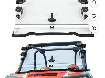 RZR 2 in 1 windshield
