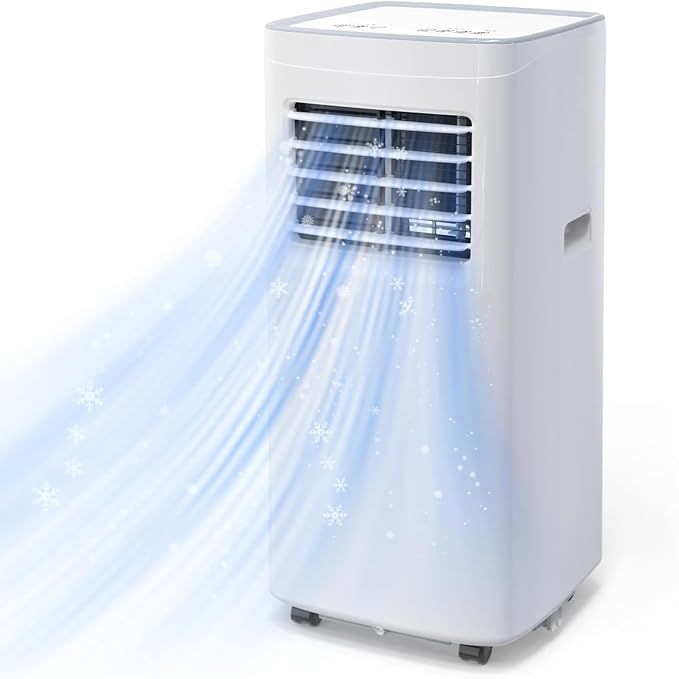 Coolblus Portable Air Conditioners, 8400 BTU, AC Cools Up to 350 Sq.Ft, 3 in 1 Portable AC.