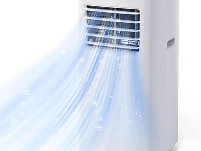 Coolblus Portable Air Conditioners, 8400 BTU, AC Cools Up to 350 Sq.Ft, 3 in 1 Portable AC.