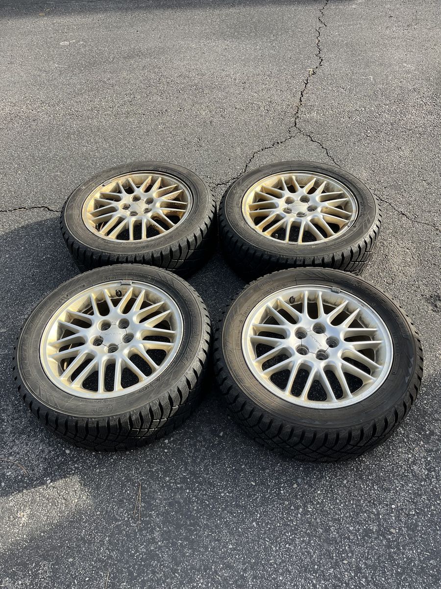 Subaru, rims and snow tires