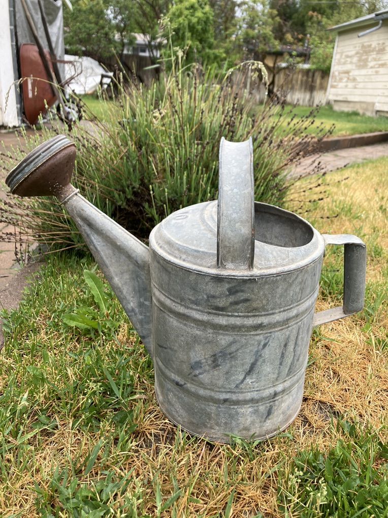 Vintage #10 Watering Can.